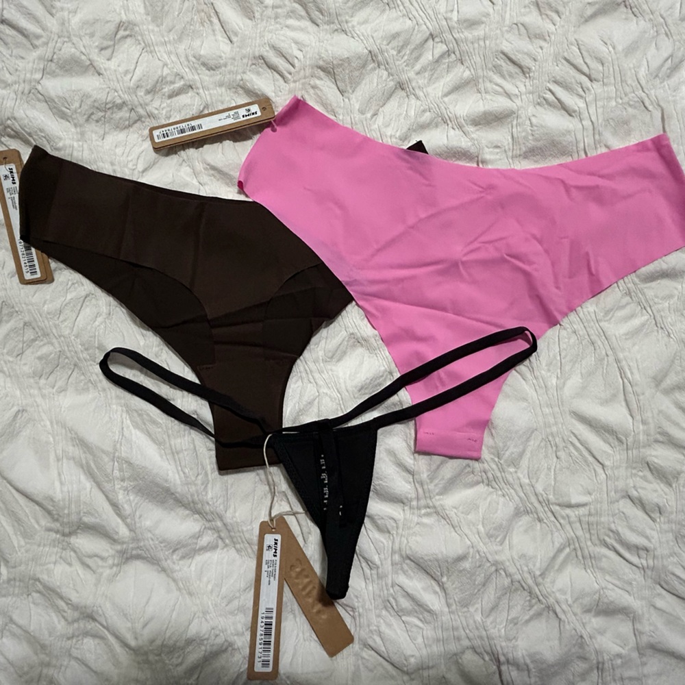 Set of 3 skims underwear thong naked panties size S